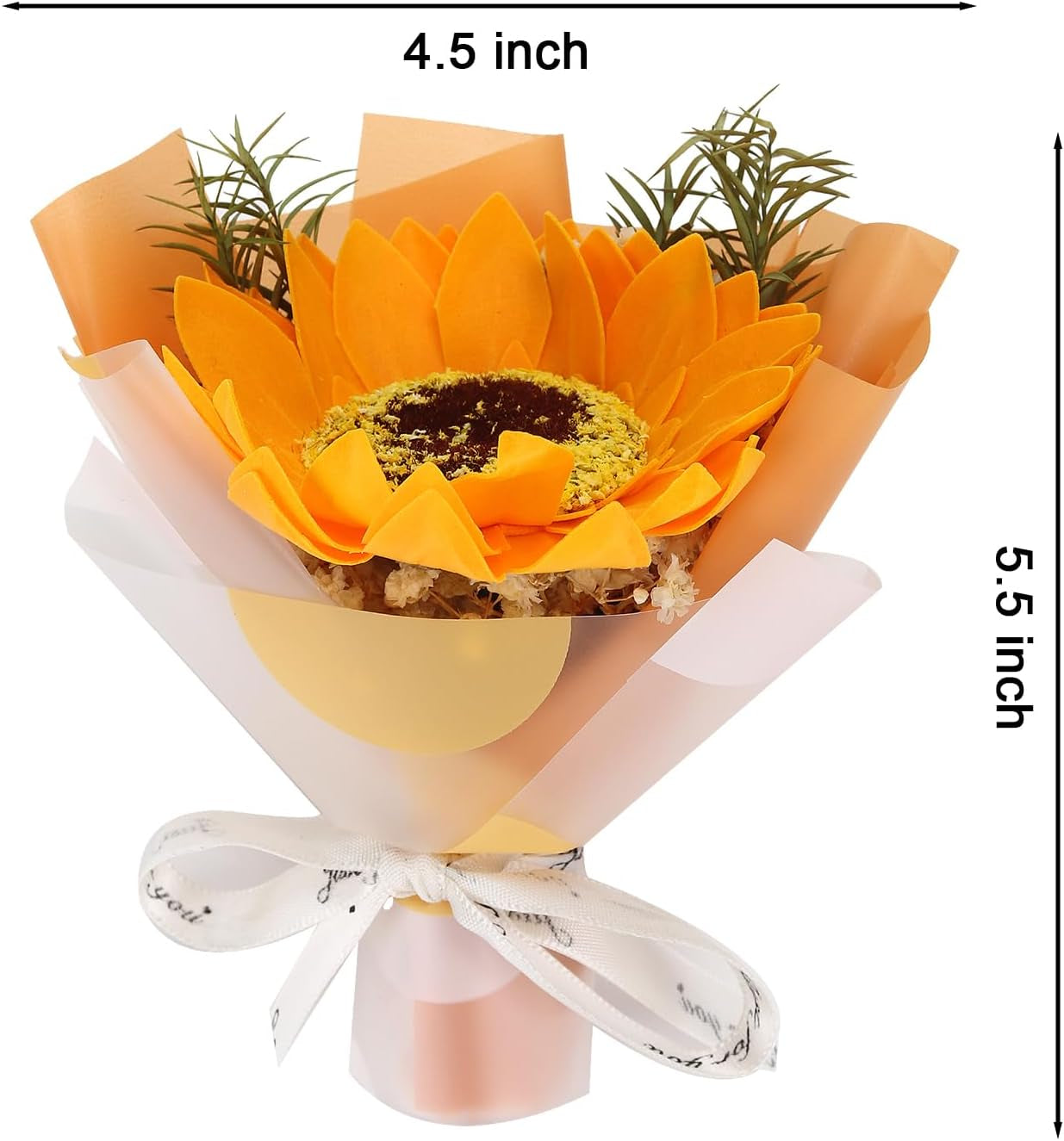 Cute Flower Bouquet Car Air Freshener Vent Clips and Adhesives for All Surfaces. Mini Bouquet Dried Flower for and Household Decoration Vent Clip Air Freshener Auto Interior Accessories